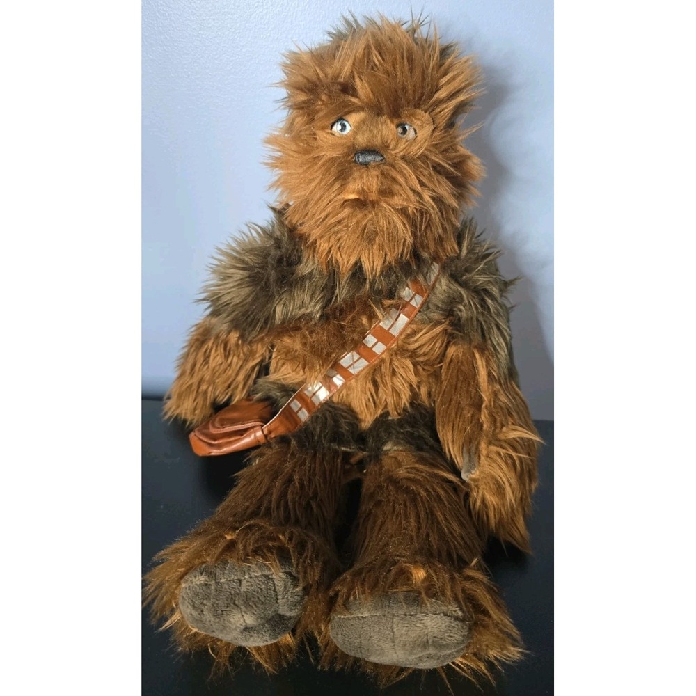 Disney Store Star Wars Chewbacca Plush 19" Stuffed Animal Wookiee